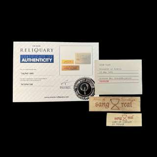 The Da Vinci Code 2006 Production Made Sang Real Label. V3 | The Movie Reliquary