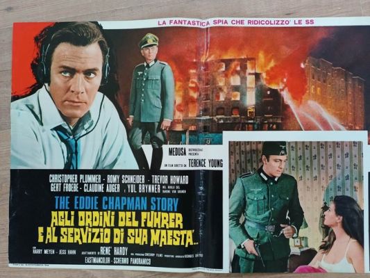 Christopher Plummer - The Eddie Chapman Story - The Eddie Chapman Story (1966) – Christopher Plummer – 50x70 cm | Catawiki