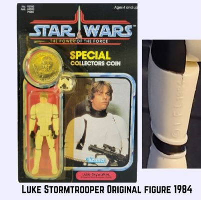 Kenner - Action figure Star Wars 1984 Luke Stormtrooper - selling Original Action figure - replacement Card gift - Original Helmet Original weapon | Catawiki