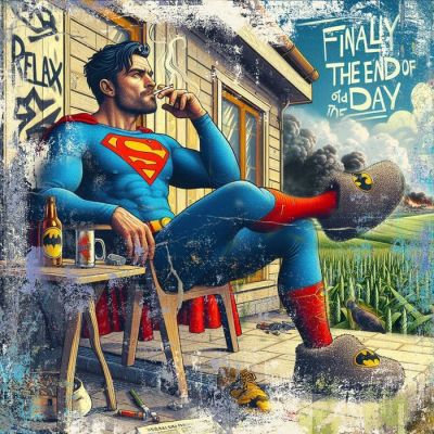 Luc Best - "Superman - After Work" | Catawiki
