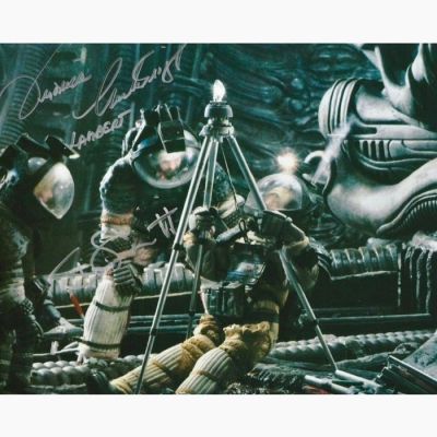Alien (1979) - Signed by Tom Skerritt (Dallas) and Veronica Cartwright (Lambert)