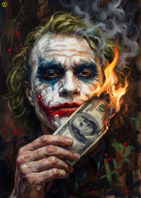 Kleury.art - “Fiscal Anarchy” by Kleury.art (1/5) | Catawiki