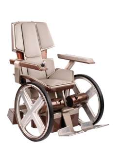 Lot 888 - PATRICK STEWART “PROFESSOR XAVIER” HERO ELECTRIC WHEELCHAIR USED IN THE FIRST THREE X-MEN FILMS.