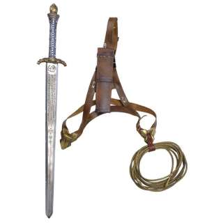 JUSTICE LEAGUE (2017) - Lot 517 - Wonder Woman‘s (Gal Gadot) Sword of Athena, Harness, and Lasso of Truth