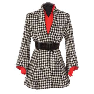 Lot 315 - Goldie Hawn micro-mini dress with black & white checked wool jacket from Cactus Flower