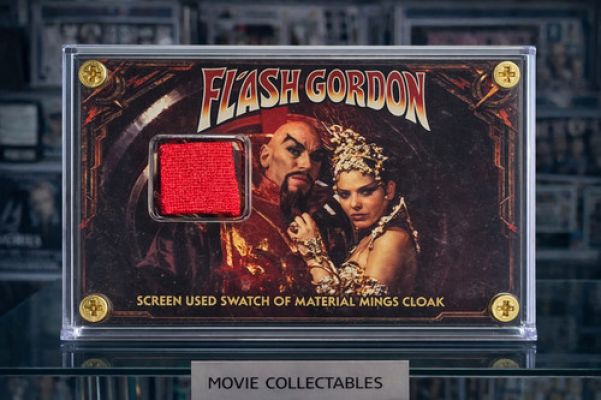 Screen Used Ming Cloak Swatch – Flash Gordon Movie Prop Display + COA | eBay Europe (Buy It Now)