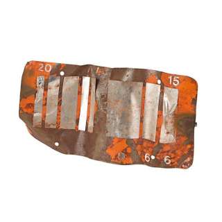 BACK TO THE FUTURE PART III (1990) - Lot #30 : SFX Spinning Train-Wrecked 2015 DeLorean License Plate