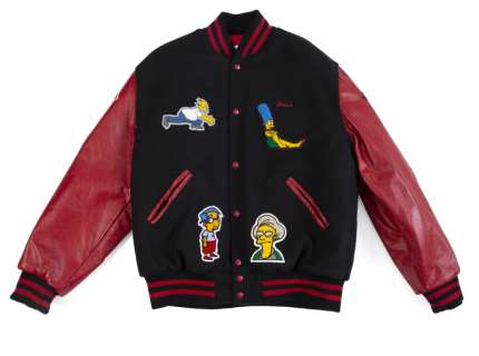 Lot 668 - STEVE MARTIN LETTERMAN‘S JACKET FROM THE SIMPSONS TELEVISION SERIES