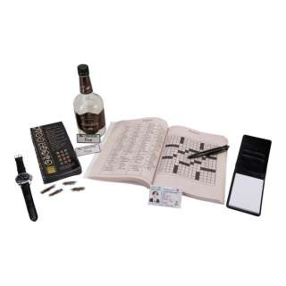 Umbrella Academy, the (2019-2024) | Number Five’s (Aidan Gallagher) Max Deli Accessories with Bourbon Whiskey Bottle | Propstore