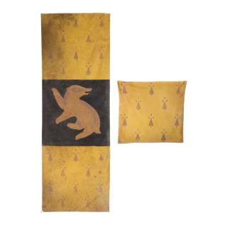 Harry Potter And the Philosopher’s Stone (2001) | Hufflepuff Quidditch Stadium Banners | Propstore