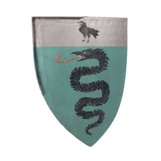 THE LAST DUEL (2020) - Lot #1435 : Jacques le Gris‘ (Adam Driver) Shield