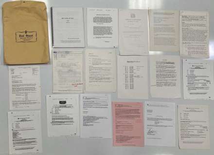 ORIGINAL FILM PRODUCTION MATERIALS - 1970S TITLES. | Omega Auctions