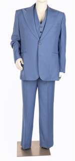 Scarface (1983) - Tony Montana Three-Piece Blue Suit | Studio Auctions