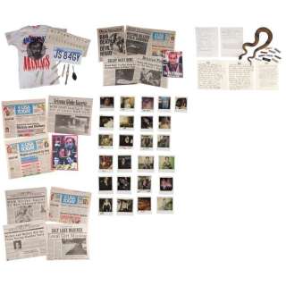 NATURAL BORN KILLERS (1994) - Lot 958 - 958. Mickey (Woody Harrelson) and Mallory Knox‘s (Juliette Lewis) Arrest Warrant and Love Letters with Production Ephemera