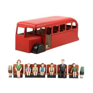 THOMAS & FRIENDS (TV SERIES, 1984-2008) - Lot #12 : Large Bertie the Bus with Seven Passengers