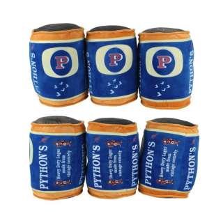 Monty Python Live (Mostly) | Six Plush Python’s Beer Cans | Propstore