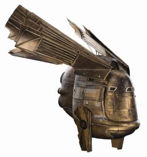 A Screen-Used Captain EO Prop Ship. | Van Eaton Galleries