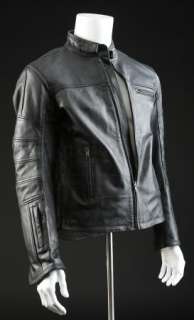 Terminator Genisys - Lot 193 - John Connor‘s (Jason Clarke) harness Leather Motorcycle Jacket