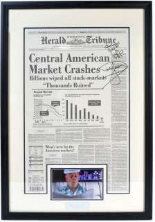 ONLY FOOLS & HORSES - ORIGINAL PROP ’ MARKET CRASHES ’ NEWSPAPER | Auctioneum Ltd