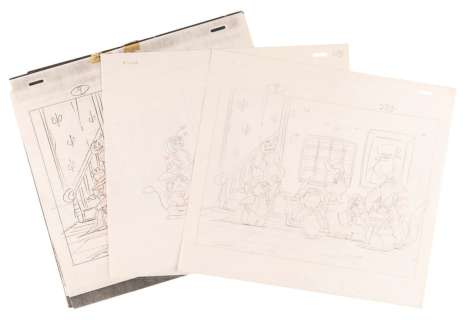 A Pair of Original "The Wuzzles" Drawings and Xeroxes. | Van Eaton Galleries