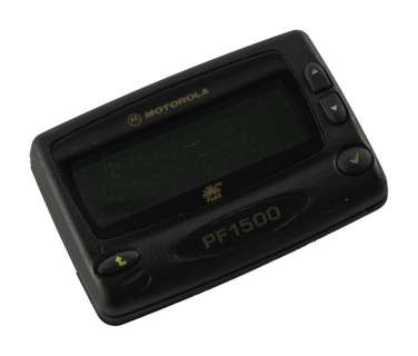 Lot 1322 - BRUCE ALMIGHTY: JIM CARREY "BRUCE NOLAN" MOTOROLA PAGER (WITH DVD)