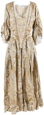 Lot 26 - Keira Knightley “Elizabeth” Gold Dress from Pirates of the ...