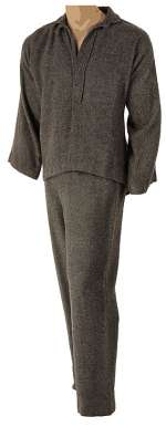 Steve McQueen "Henri ’Papillon’ Charriere" and Dustin Hoffman "Louis Dega" outfits from Papillon. | Profiles in History