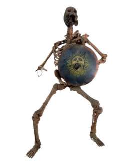 Clash Of The Titans (1981) Ray Harryhausen Medusa Skeleton Swordsman Maquette Casting | Premiere Props