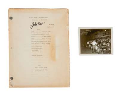 Lucille Ball | John Hart Signed "I Love Lucy" Script | Julien’s