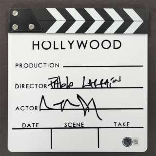 Angelina Jolie Signed Clap Board from The World of Maria Callas BAS Beckett | Mynt Auctions
