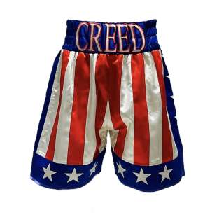 Creed 2 Adonis Creed MIchael B Jordan Screen Worn Boxing Shorts Ch 1 | VIP Fan Auctions