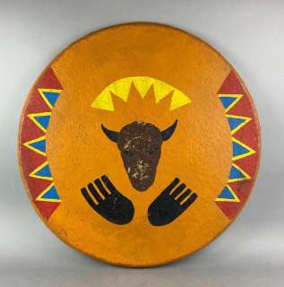 Screen Used Indian Shield Fiberglass Prop | misc / divers