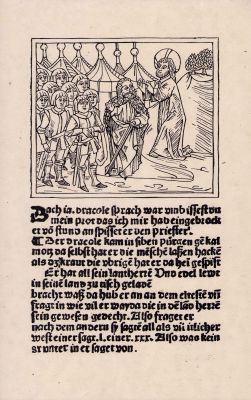 Dracula prop woodcut illustration | Piece of the Past