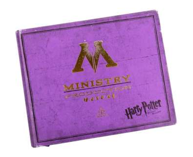 Harry Potter and the Deathly Hallows, Ministry Production Manual gifted to the crew at the end of… | Ewbank’s