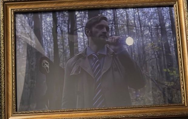 Lot 37 - Scream 7 original framed art On screen | Piece of the Past