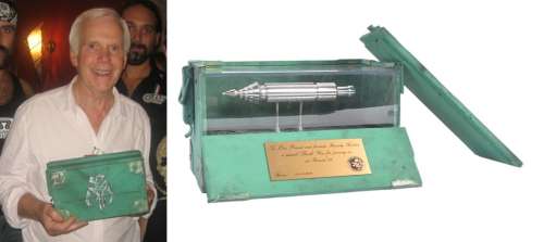 ESTATE OF JEREMY BULLOCH - PROP REPLICA BOBA FETT MISSILE | Auctioneum Ltd