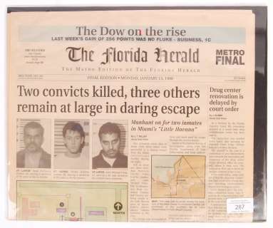 RARE ’OUT OF SIGHT’ GEORGE CLOONEY 1998 PROP NEWSP | Auctioneum Ltd