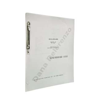 Lot 3 - Ash vs Evil Dead (2015-2018) Kelly Maxwell‘s Dana DeLorenzo Personal Script