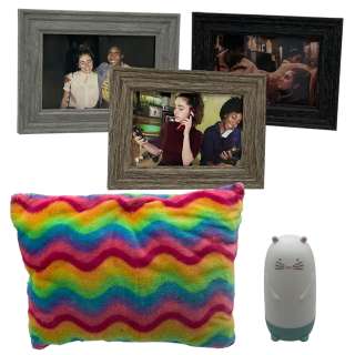 Bottoms Josie’s Ayo Edebiri Pillow, Mouse Lamp & Framed Picture Set | VIP Fan Auctions
