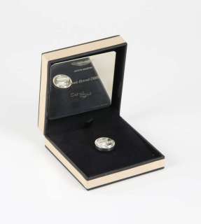 James Bond Casino Royale (2006) Aston Martin DBS Links of London silver pin badge, replica of the… | Ewbank’s