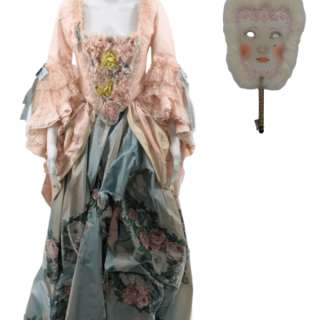 The Great Tatyana’s Florence Keith-Roach Bodice, Skirt, & Fan Mask | VIP Fan Auctions