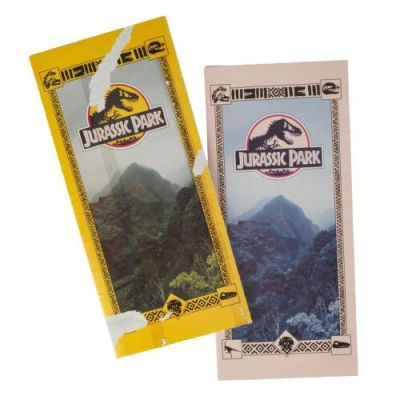 Jurassic Park (1993) | Lot 345 : Pair of Park Visitor Brochures | Propstore