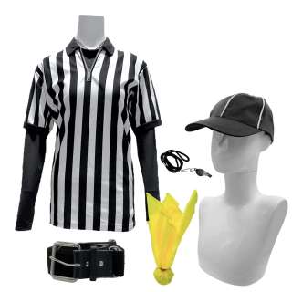 The Underdoggs Maria Hutchins Screen Worn Shirt Set, Hat, Whistle, Flag & Belt Ch 1 Sc 111-132 | VIP Fan Auctions