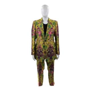 Heels Rooster Robbins Allen Maldonado Screen Worn Brocade Suit Jacket, Brocade Suit Pants & Tank Top Ch 3 Sc Multiple Ep 204 | VIP Fan Auctions