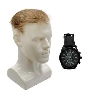 Men Policeman Screen Worn Wig & Watch | VIP Fan Auctions