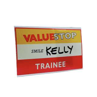 Lot #225: Ash vs Evil Dead (2015-2018) Kelly Dana DeLorenzo Screen Worn Name Tag Ep 101