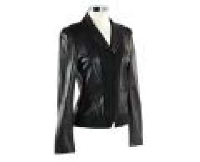 CSI | Catherine’s Black Leather Jacket | ScreenBid