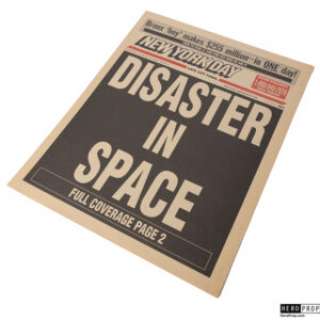 Armageddon - Armageddon (1998) – “Disaster in Space” Newspaper