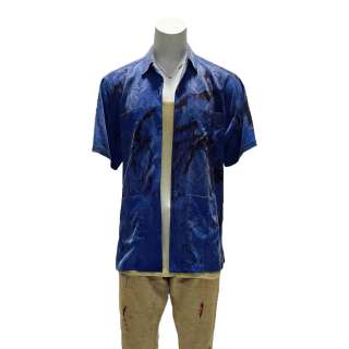 Snowpiercer Sam Roche (Played By Mike O’Malley) Screen Worn Short Sleeve, Button-Front Shirt, Tank Top & Zip-Front Pants Ep 307 | VIP Fan Auctions