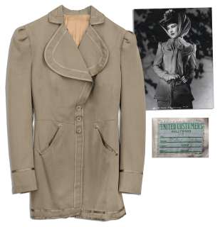Original ’’King Kong’’ Heroine Fay Wray Jacket From ’’Adam Had Four Sons’’ | Nate Sanders